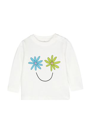 tshirt in cotone bianco STELLA McCARTNEY KIDS | TV8030Z0434101